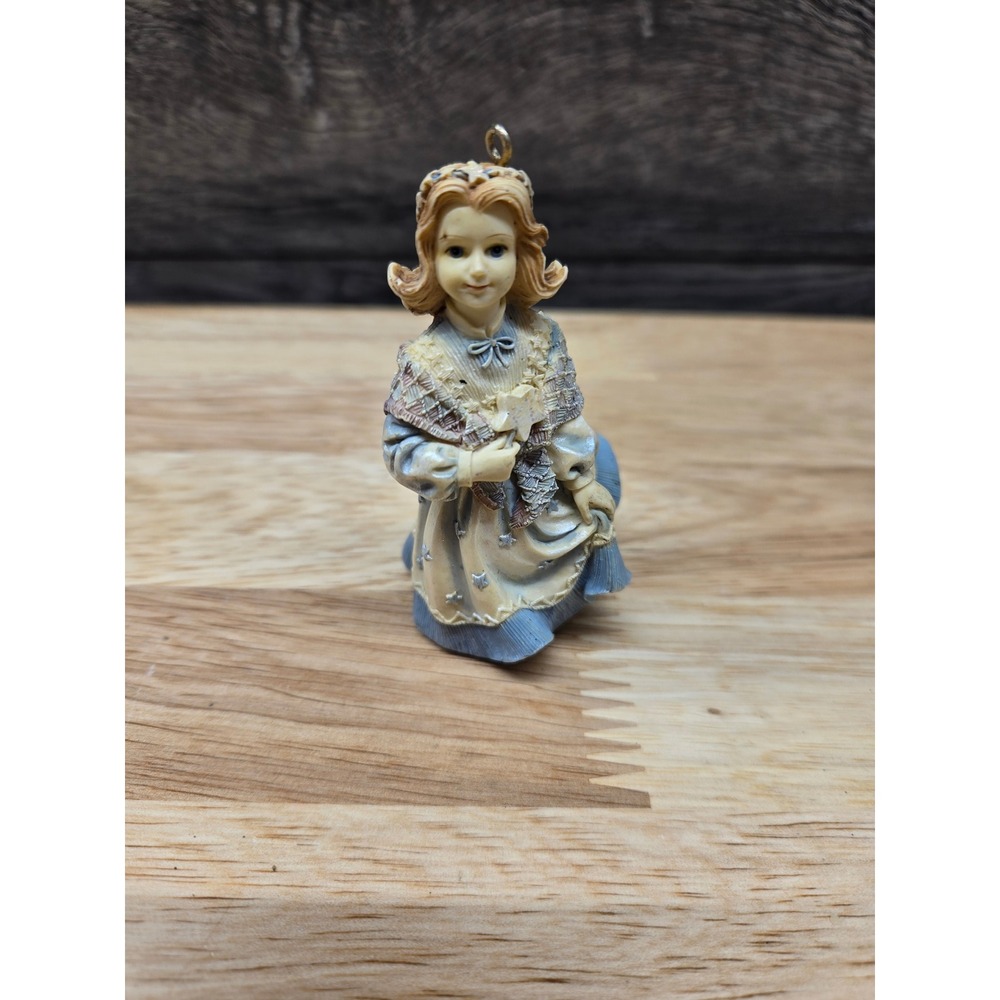 Angels Among Us Betty Singer Collection Artisan Flair Girl Figurine Blue Dress